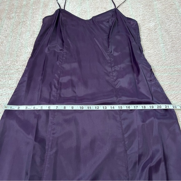 NWT Vintage 90's Shelli Segal Plum Maxi Dress Dress Size 8 Practical Magic Fall - Picture 12 of 13